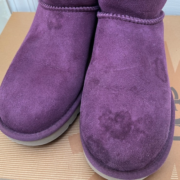 UGG Purple Ankle Boots - Picture 6 of 8